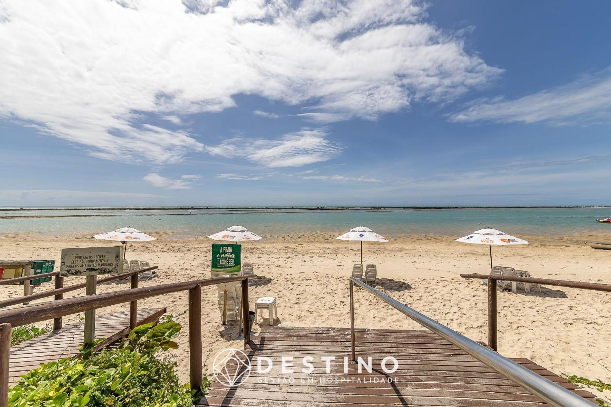 Ferienwohnung Cobertura Em Barra Bali, Exclusiva Pe Na Areia, Luxo E Vista Deslumbrante - Destino Bsm 402 Barra de São Miguel Exterior foto