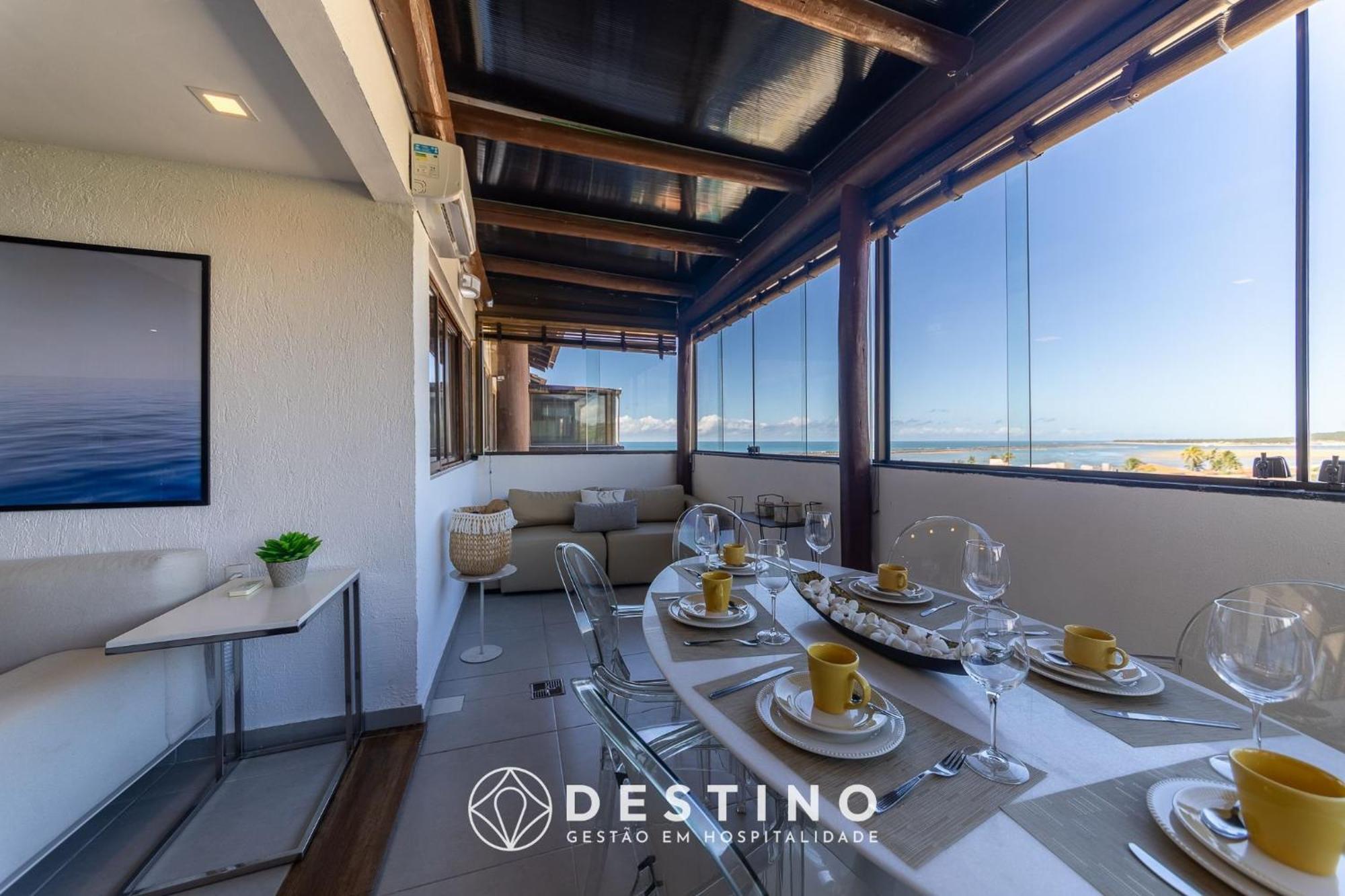 Ferienwohnung Cobertura Em Barra Bali, Exclusiva Pe Na Areia, Luxo E Vista Deslumbrante - Destino Bsm 402 Barra de São Miguel Exterior foto